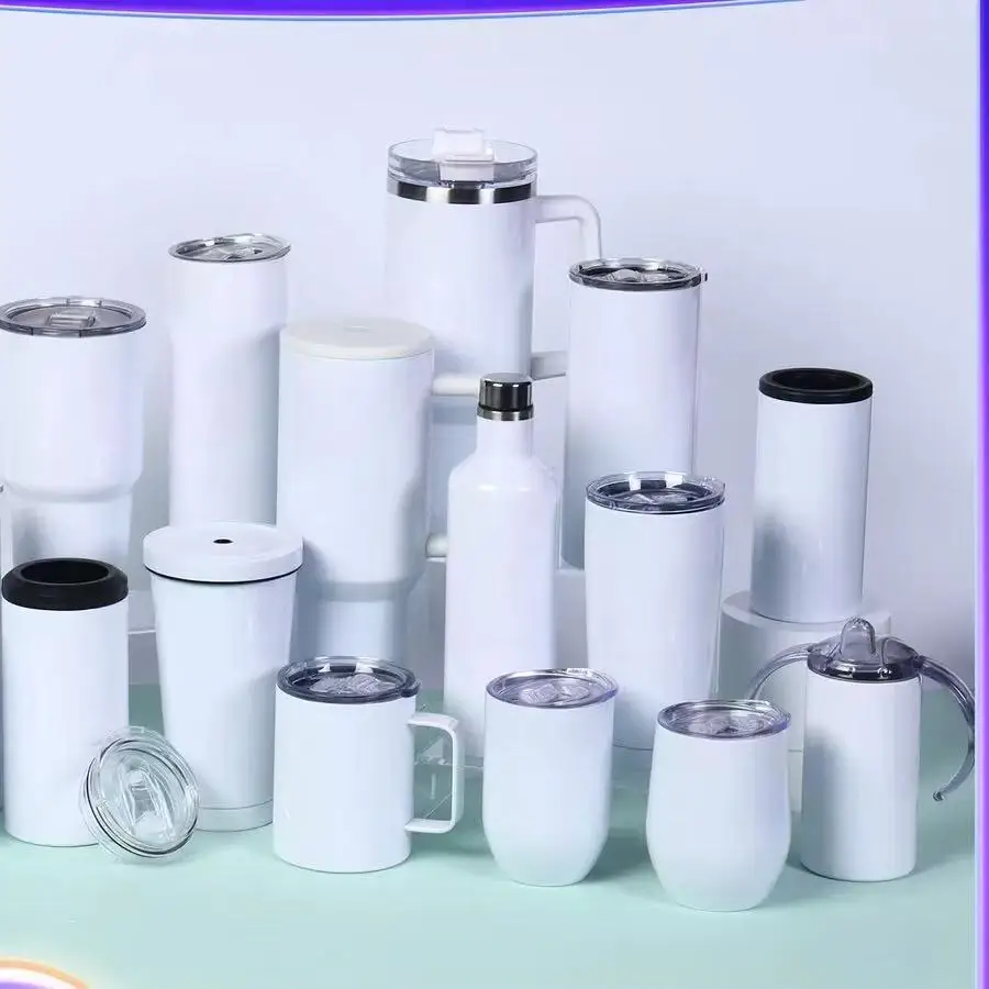 Sublimation Mug Blank - Copo em branco de sublimação, 6oz/30oz,