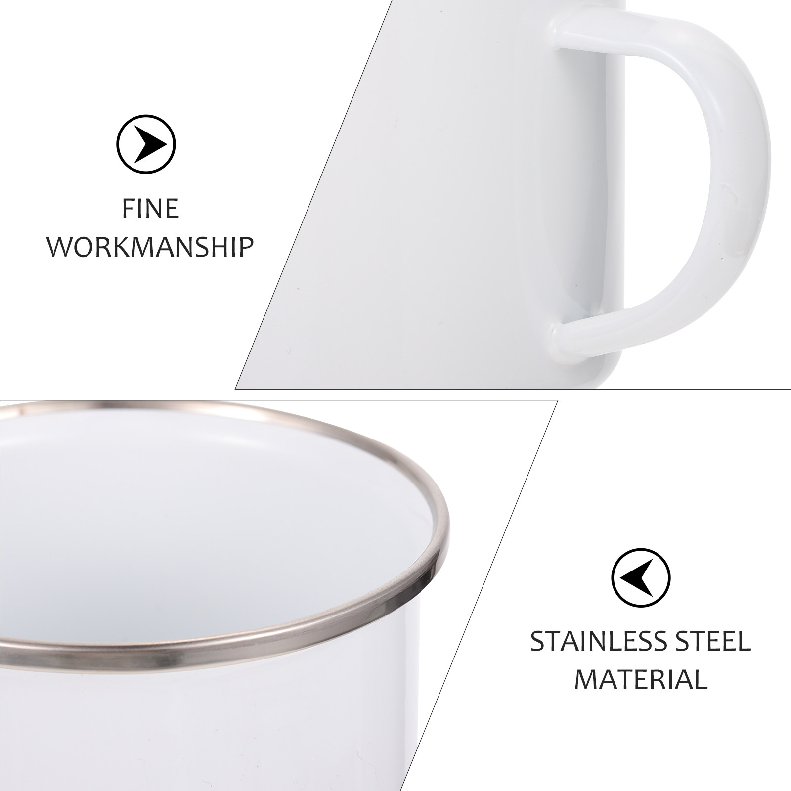 1 unidade de caneca de esmalte - Sublimation Mug Blank avaliação e preço