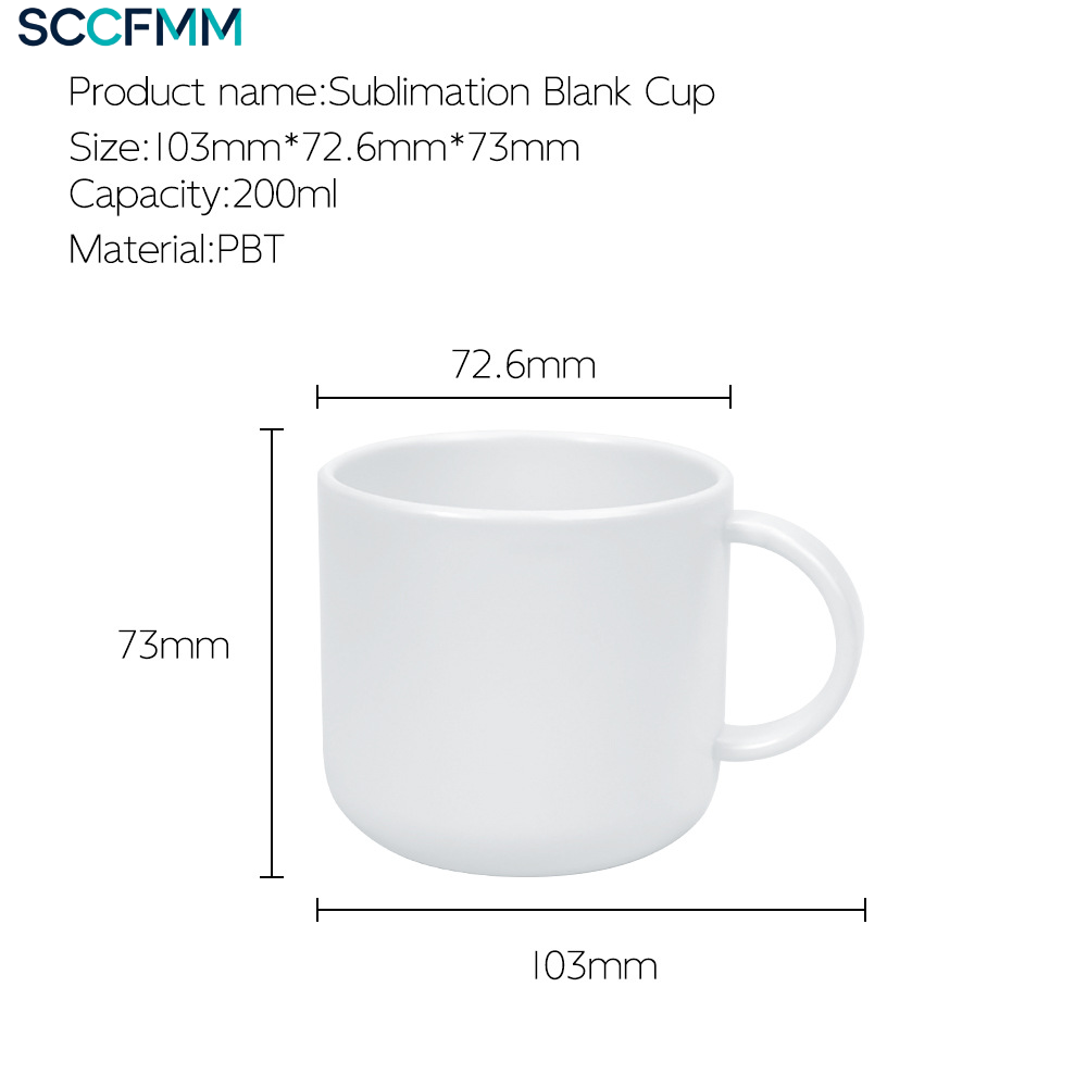 SCCFMM 5 Peças Caneca de plást - Sublimation Mug Blank avaliação e preço